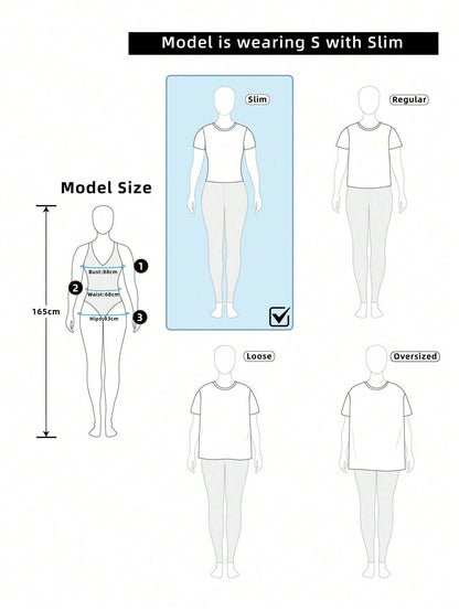 Aloruh Casual mode voor dames, straatchic, effen kleur, geplooid, getailleerd cropped T-shirt met vleermuismouwen, zomer
