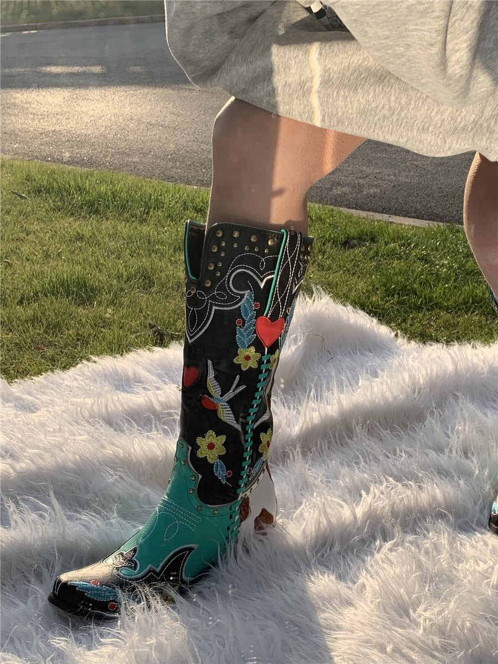 Daisy - Unieke Cowboylaarzen voor Vrouwen