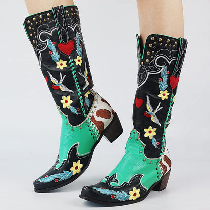 Daisy - Unieke Cowboylaarzen voor Vrouwen
