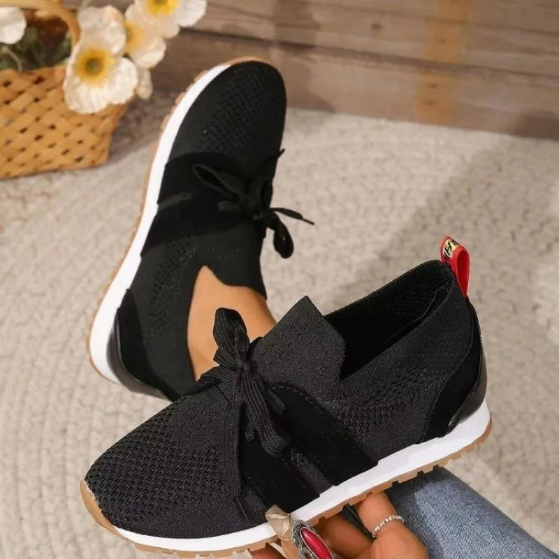 Dames Sportieve Sneakers – Casual Vrijetijdssneakers voor Dagelijks Gebruik, All-Season