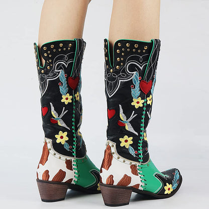 Daisy - Unieke Cowboylaarzen voor Vrouwen