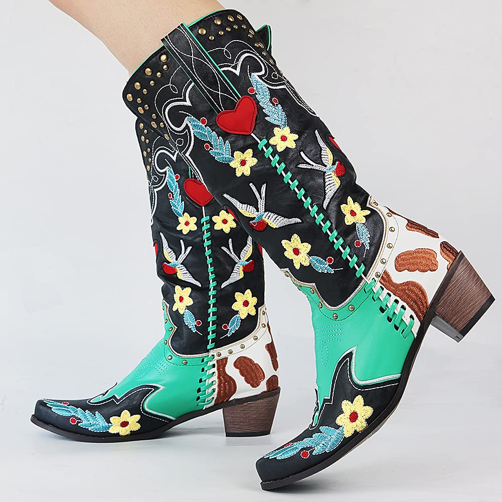 Daisy - Unieke Cowboylaarzen voor Vrouwen