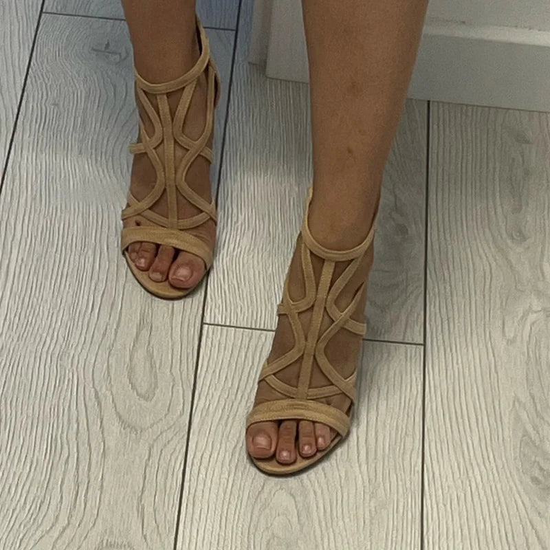 Islina - Gladiator Hakken Sandalen