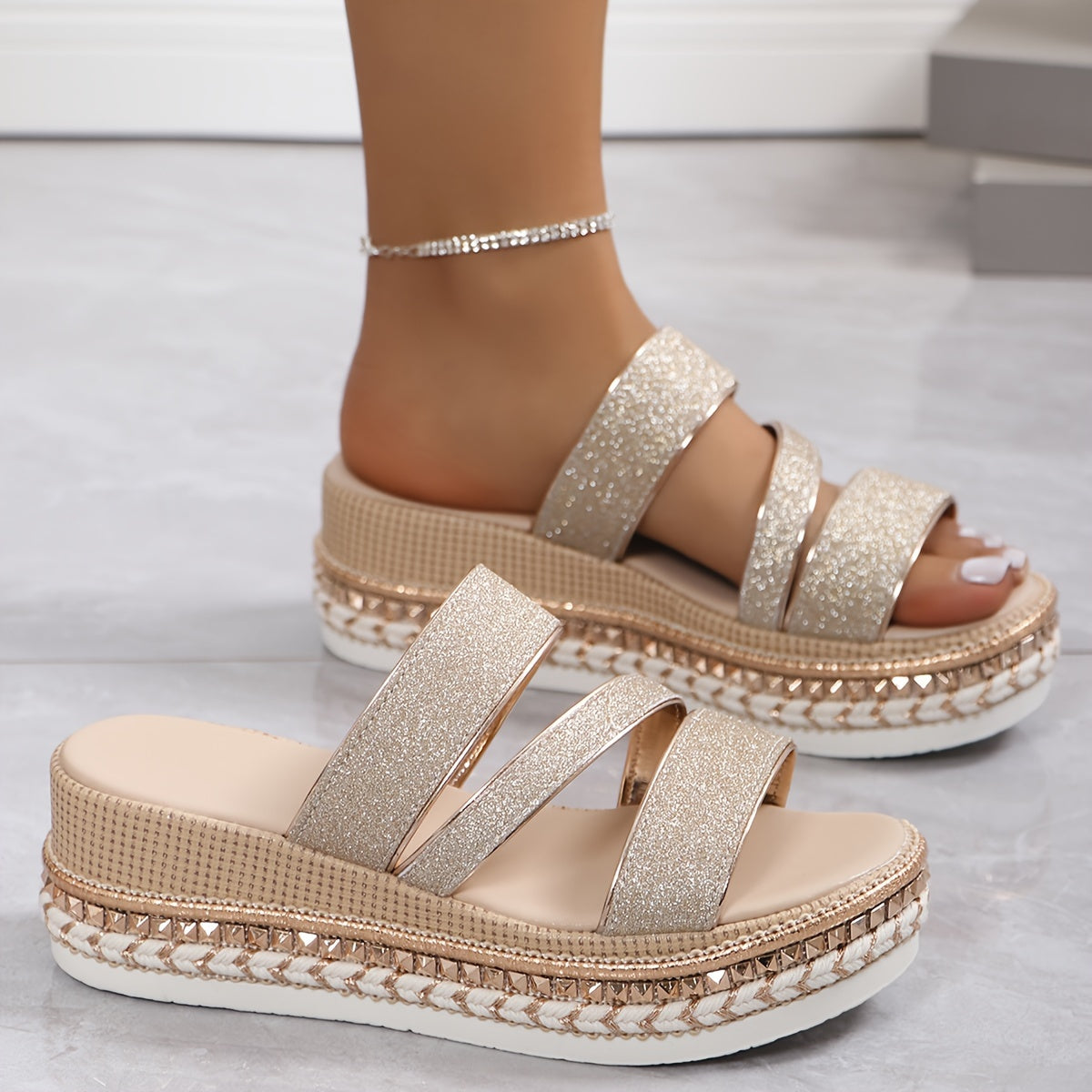 Nila - Comfortabele Lente Sandalen