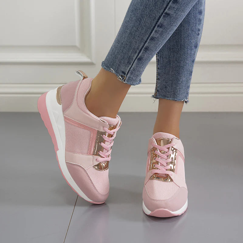 Damers Sneakers – Comfortabel, Ademend, Casual voor Dagelijks Gebruik