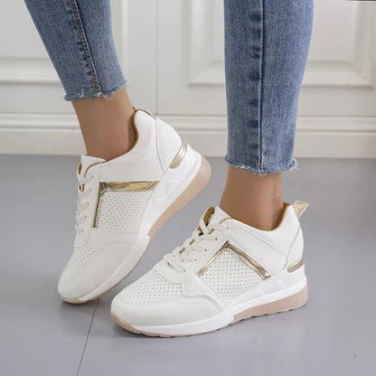 Damers Sneakers – Comfortabel, Ademend, Casual voor Dagelijks Gebruik