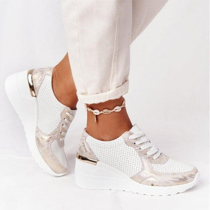 Damers Sneakers – Comfortabel, Ademend, Casual voor Dagelijks Gebruik