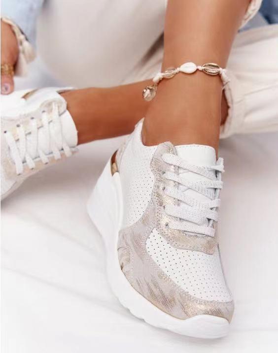 Damers Sneakers – Comfortabel, Ademend, Casual voor Dagelijks Gebruik